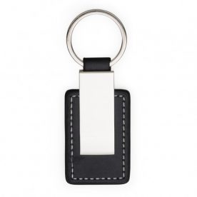 CHAVEIRO  METAL COURO 12964