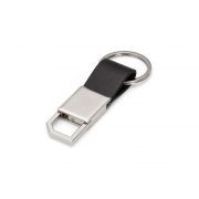 CHAVEIRO METAL COM COURO 14504